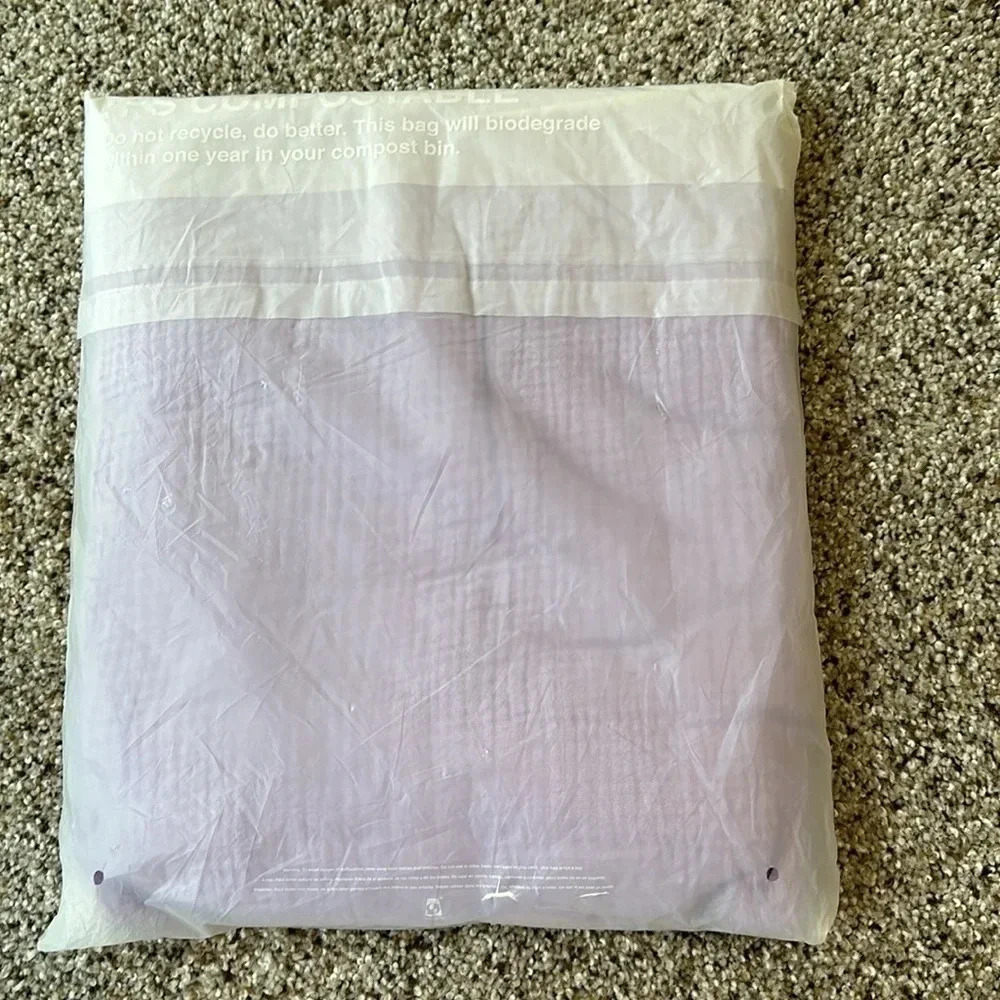 Nation LTD Finley Belted Easy Dress NWT, Lavender Fields, Medium, Made in USA - Picture 6 of 6